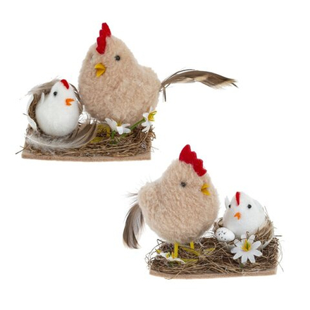 GAEM Фигурка декоративная "Цыплята", L15 W5,5 H9 см, 2в.