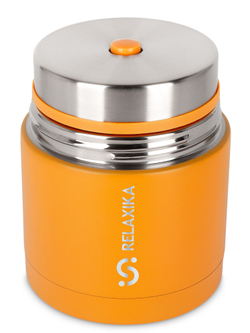 Термос для еды Relaxika 301 (0,5 литра), желтый