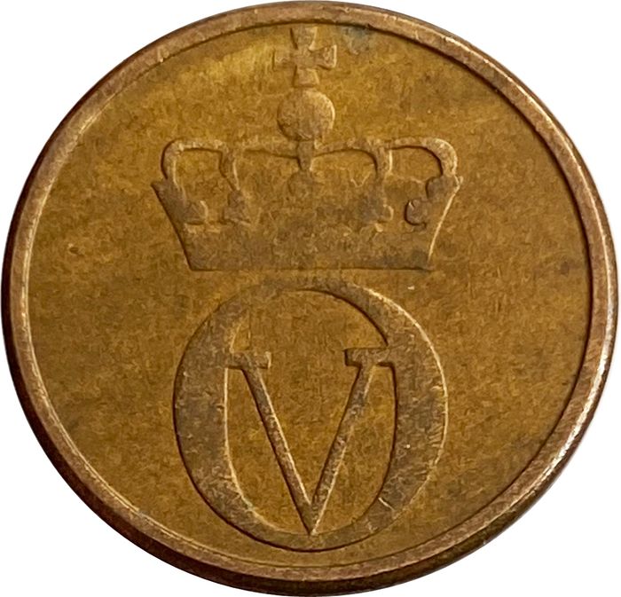 1 эре 1958-1972 Норвегия XF