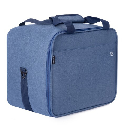 Сумка дорожная для ручной клади Pobedabags Комфорт синий 36 x 30 x 27