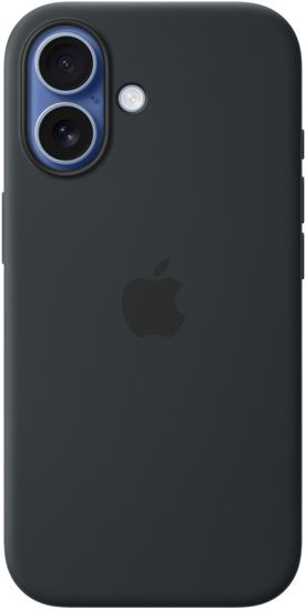 Чехол Apple для iPhone 17 Silicone MagSafe, черный