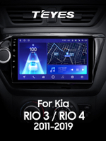 Teyes CC2 Plus 9"для KIA Rio 3 2011-2015