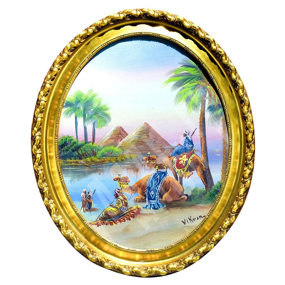 Ермаков С. (р. 1961) «Зима в Москве». Масло. XXI в.