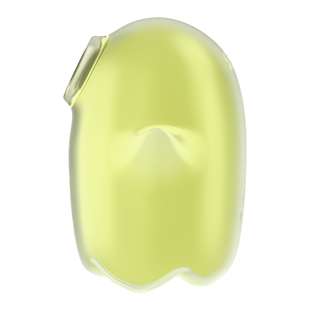 Светящийся вакуумный стимулятор Satisfyer Glowing Ghost, желтый