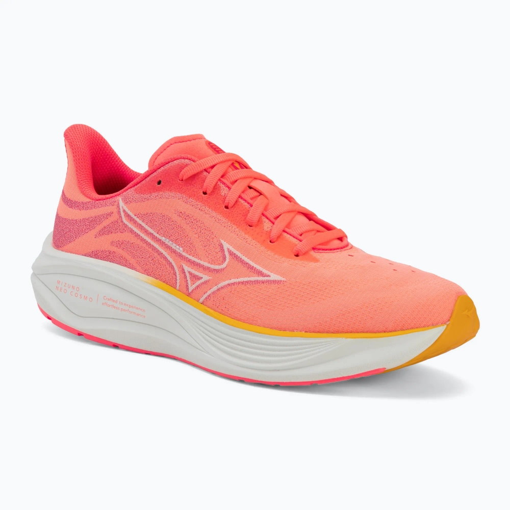 Женские Кроссовки для бега Mizuno Neo Cosmo striking coral/snow white/citrus