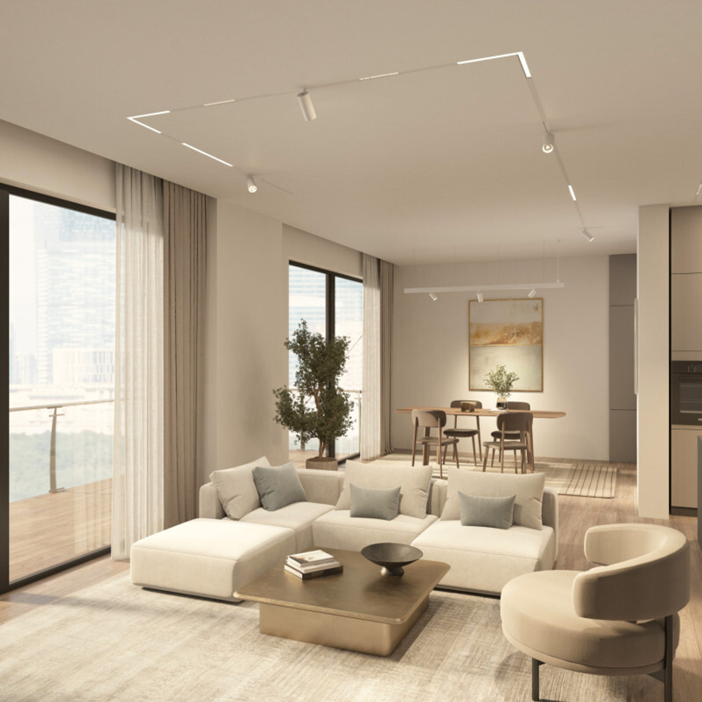 DK8114-WH Угловой светильник SIMPLE LINEAR 18W 3000K, белый