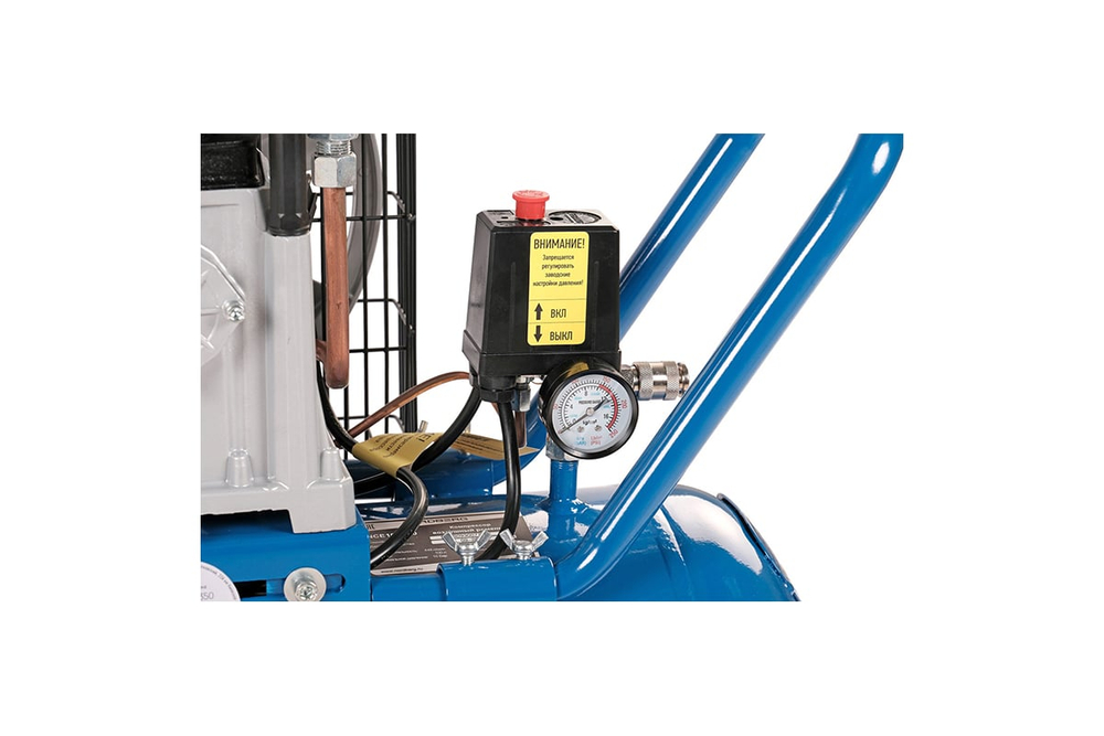 Компрессор поршневой с ременной передачей 220 В, ресивер 100 л, 446 л/мин NORDBERG NCE100/480