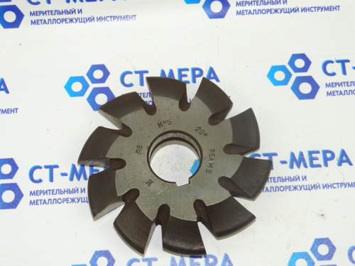 Фреза дисковая зуборезная М8 №5 Р6АМ5 Z=10 dпос=32 D=125