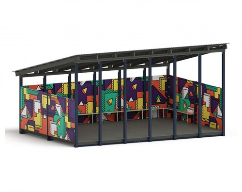 Теневой навес Геометрия МФ 71.6.4-03