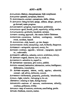 Сomprehensive dictionary of english synonyms | William Carpenter