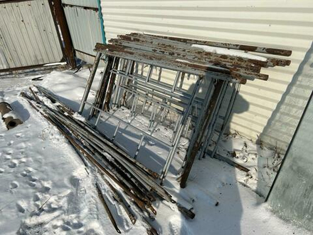 Аренда строительных лесов. В наличии 6 секций.Цена указана за сутки