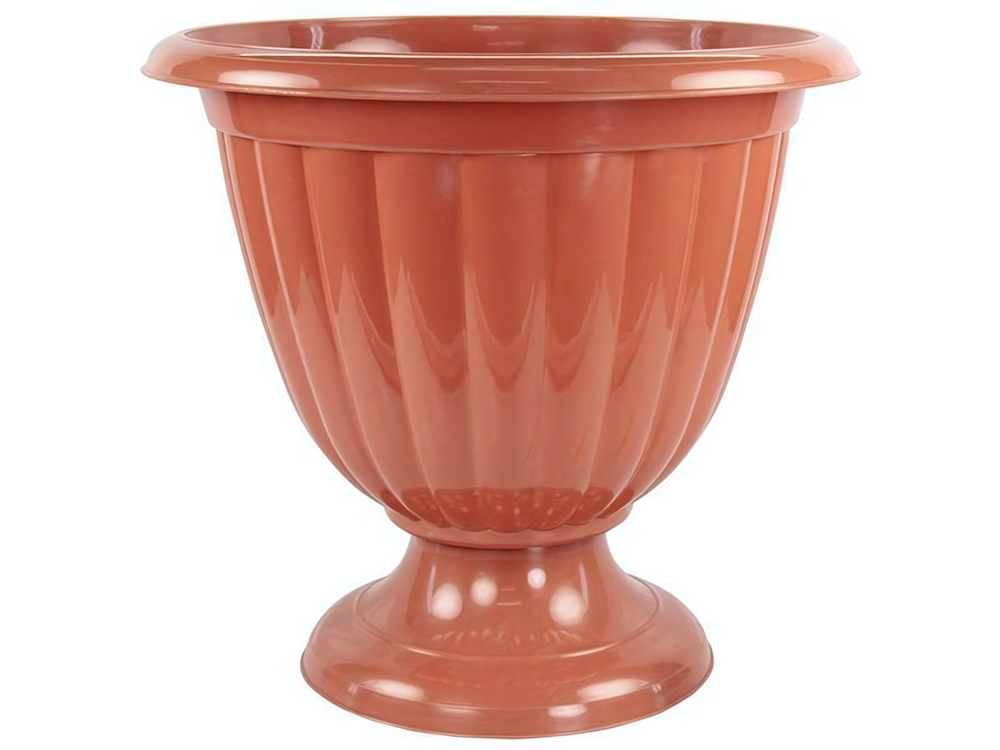 Вазон Жасмин 12л, коричневый