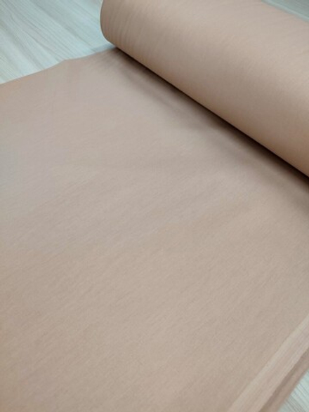 Ткань ранфорс (поплин люкс) однотонный "Крем-брюле"