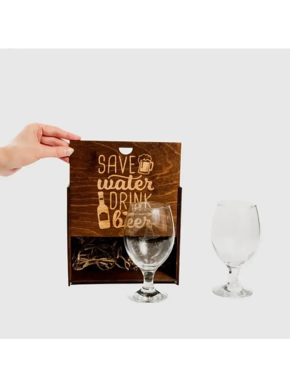 Набор бокалов в подарочной коробке 2 шт