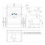 Тумба напольная IDDIS Edifice, белая, 60 см, EDI60WFi95