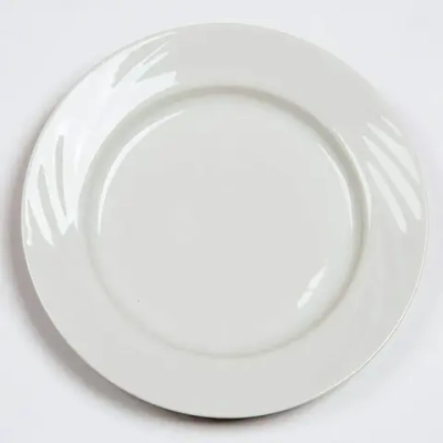 Тарелка фарфоровая глубокая 20см «Голубка» Белье