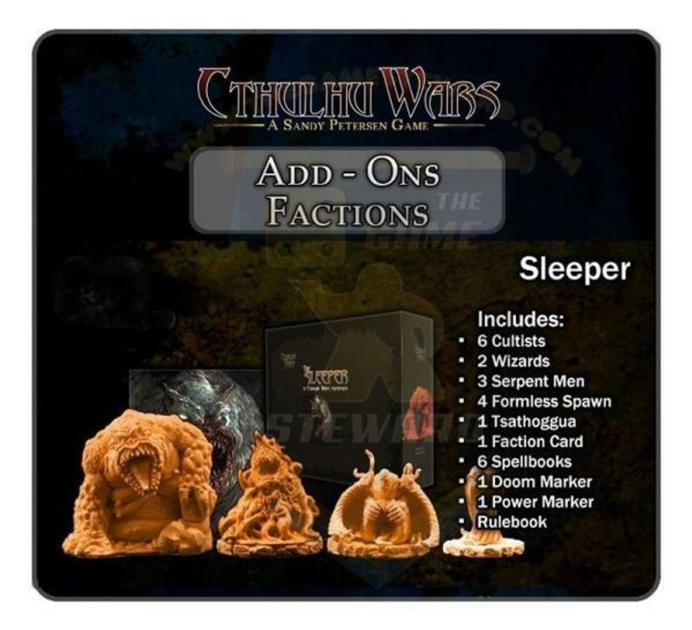 Cthulhu Wars Sleeper Faction