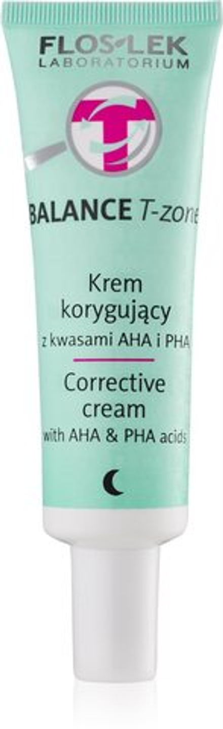 FlosLek Laboratorium Balance T-Zone - корректирующий ночной крем для комбинированной кожи /   50  ml  / GTIN 5905043006703
