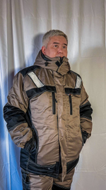 Костюм зимний "Восток" кофейный (UZ)