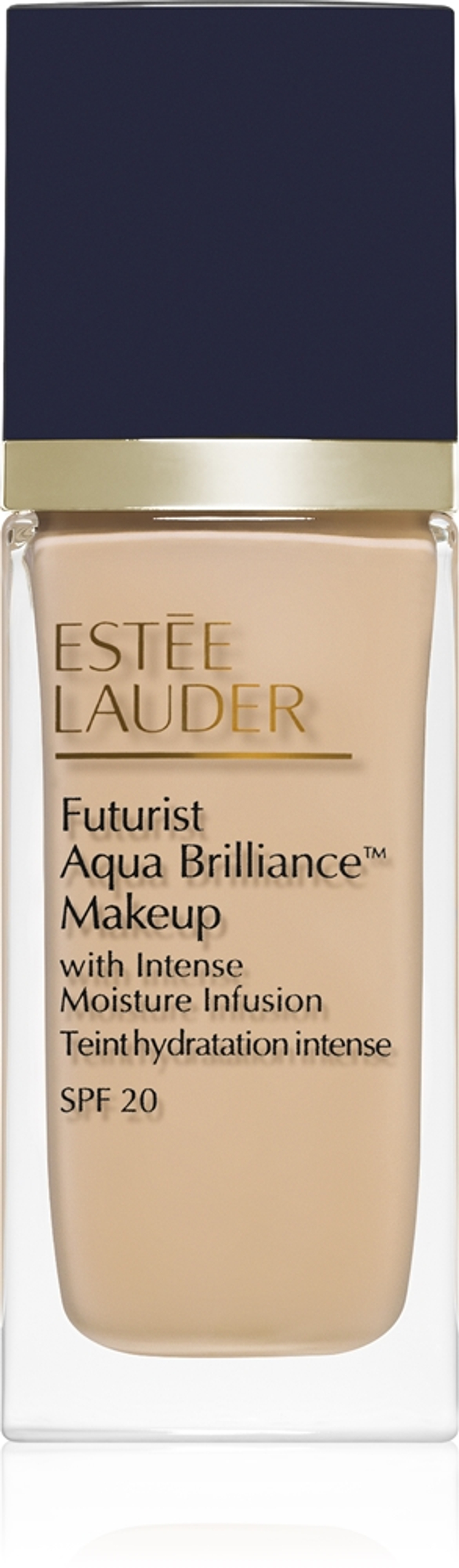 Estee Lauder Futurist Aqua Brilliance Makeup SPF 20 - Увлажняющий тональный крем оттенок 2N1 Desert Beige, 30 ml