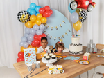 Гирлянда Happy Birthday "Гонки" 2,5 м