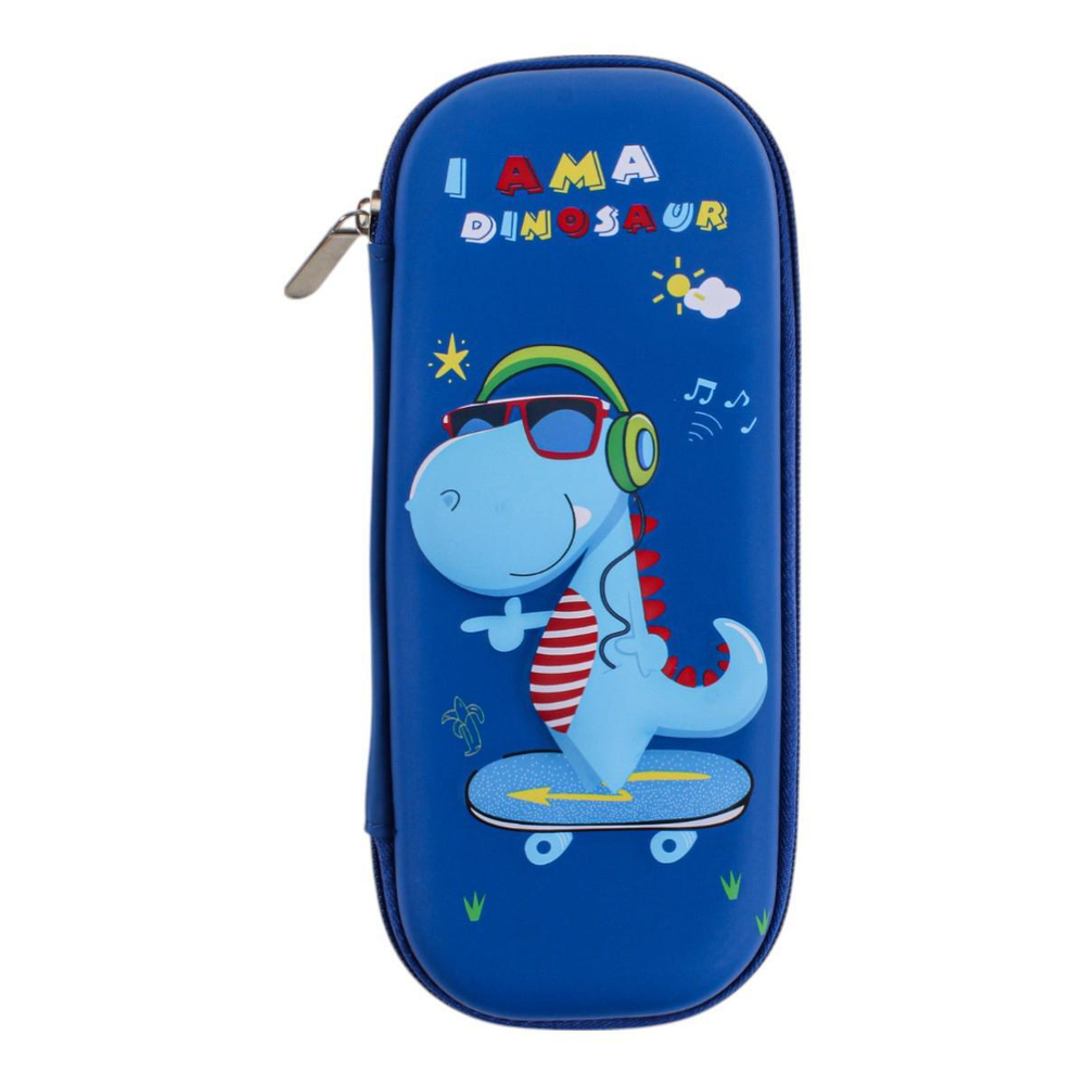 Пенал 3Д "Дино" 2 вида микс