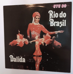 Винтажная виниловая пластинка LP Dalida Ete 80 Rio Do Brasil (France 1980)