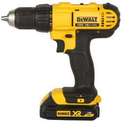 DeWalt, DCD771S2, Дрель-шуруповерт аккумулторная 18 В 1.5 Ач, шт