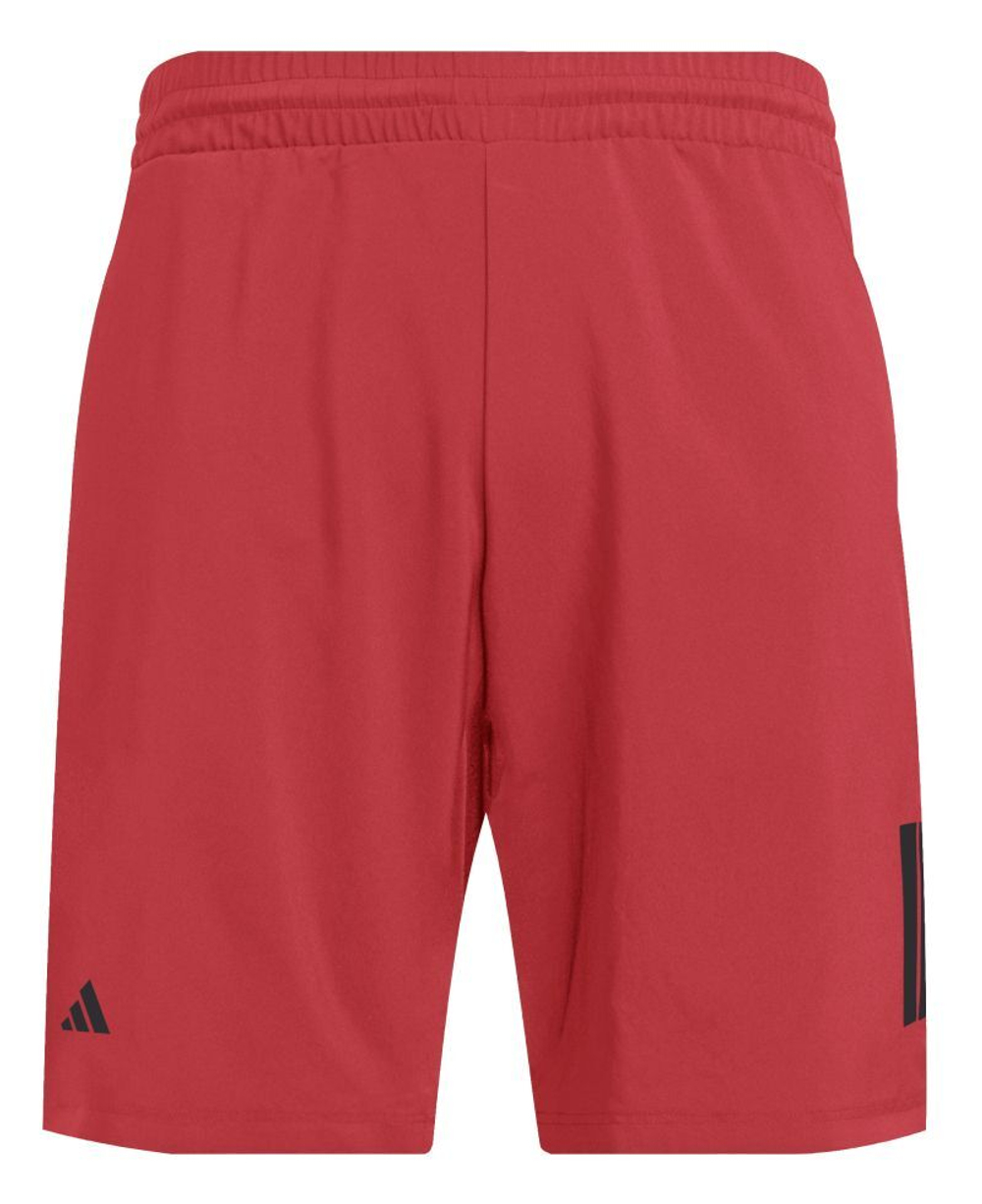 Мужские теннисные шорты Adidas Club Tennis Climacool 3-Stripes 9" - красный