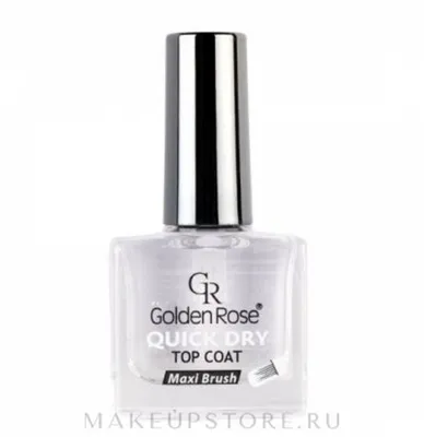 ЛАК ДЛЯ НОГТЕЙ GOLDEN ROSE QUICK DRY TOP COAT