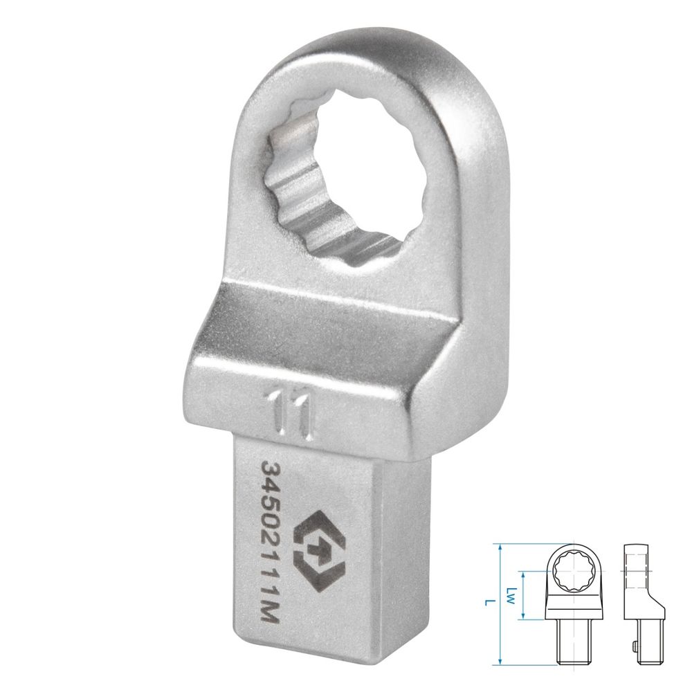 KING TONY (34502111M) Насадка накидная серии "FIT", 11 мм, 9х12 мм