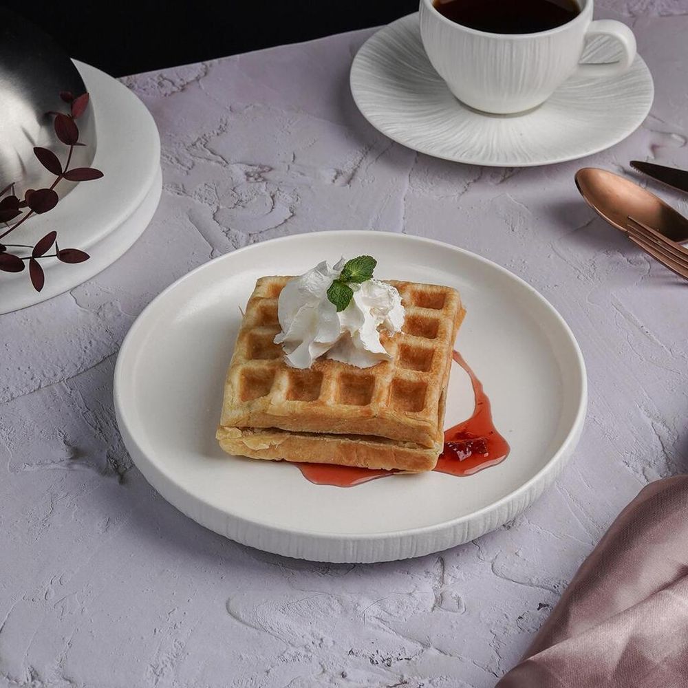 Тарелка с бортом d 20,7 см h3 см Frost White Moon P.L. Proff Cuisine [4]