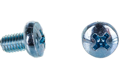 ВИНТ СТРОЙБАТ С ПОЛУКР/ГОЛОВОЙ ОЦИНК DIN 7985 М 5Х8 18ШТ