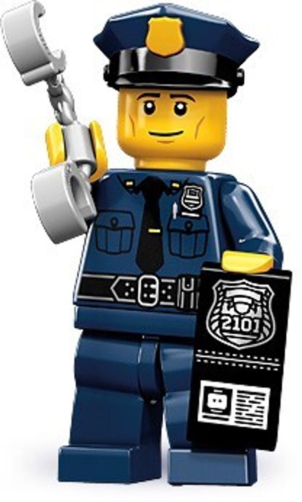 Минифигурка LEGO 71000-6  Полицейский