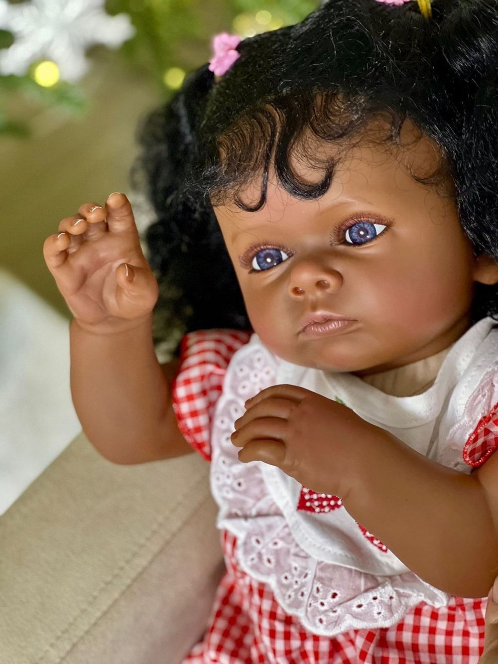 Кукла Реборн мягконабивная 60см в пакете (FA-586)