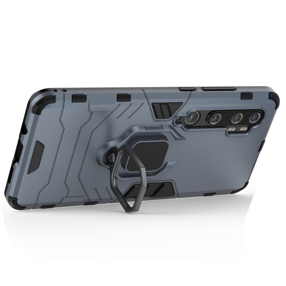 Противоударный чехол с кольцом Panther Case для Xiaomi Mi Note 10 (Pro)