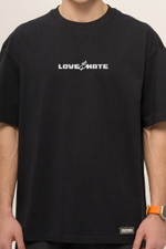 Футболка KUL'TURA "LOVE HATE" Черный