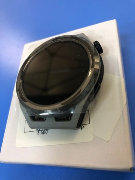 Huawei Watch GT Runner-B19A  Дисплей в сборе с тачскрином и серой рамкой Оригинал Сервисный