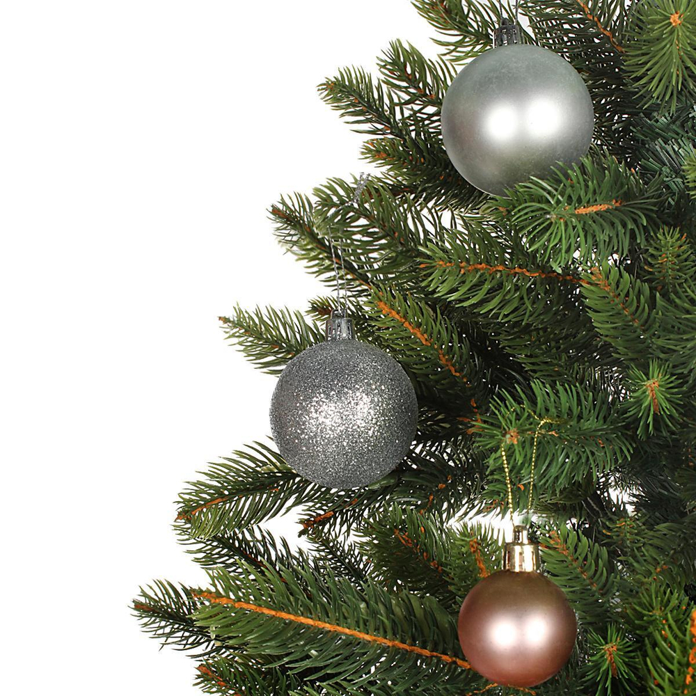 Ель искусственная "Люкс серебро" светло-зеленая 1,9 м