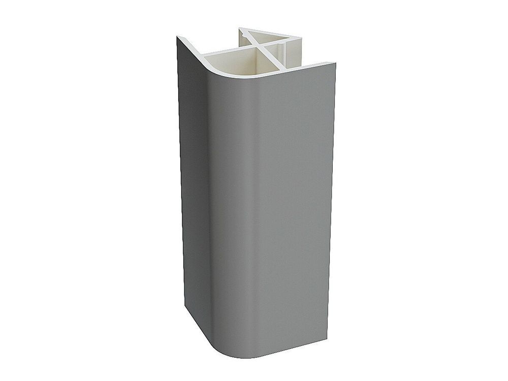 Угол для цоколя ПВХ 90 гр.