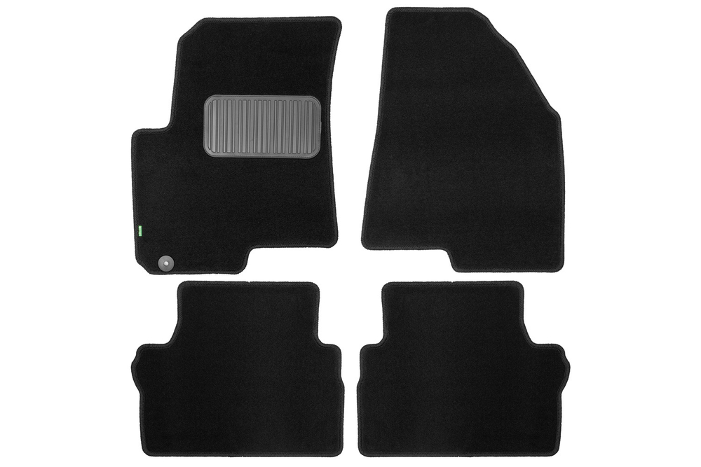 Коврики ворсовые для JETOUR X50 2024 - н.в. Внедорожник 5 дв. - 4 шт. коврики текстильные в салон KLEVER02.A71466.010KH