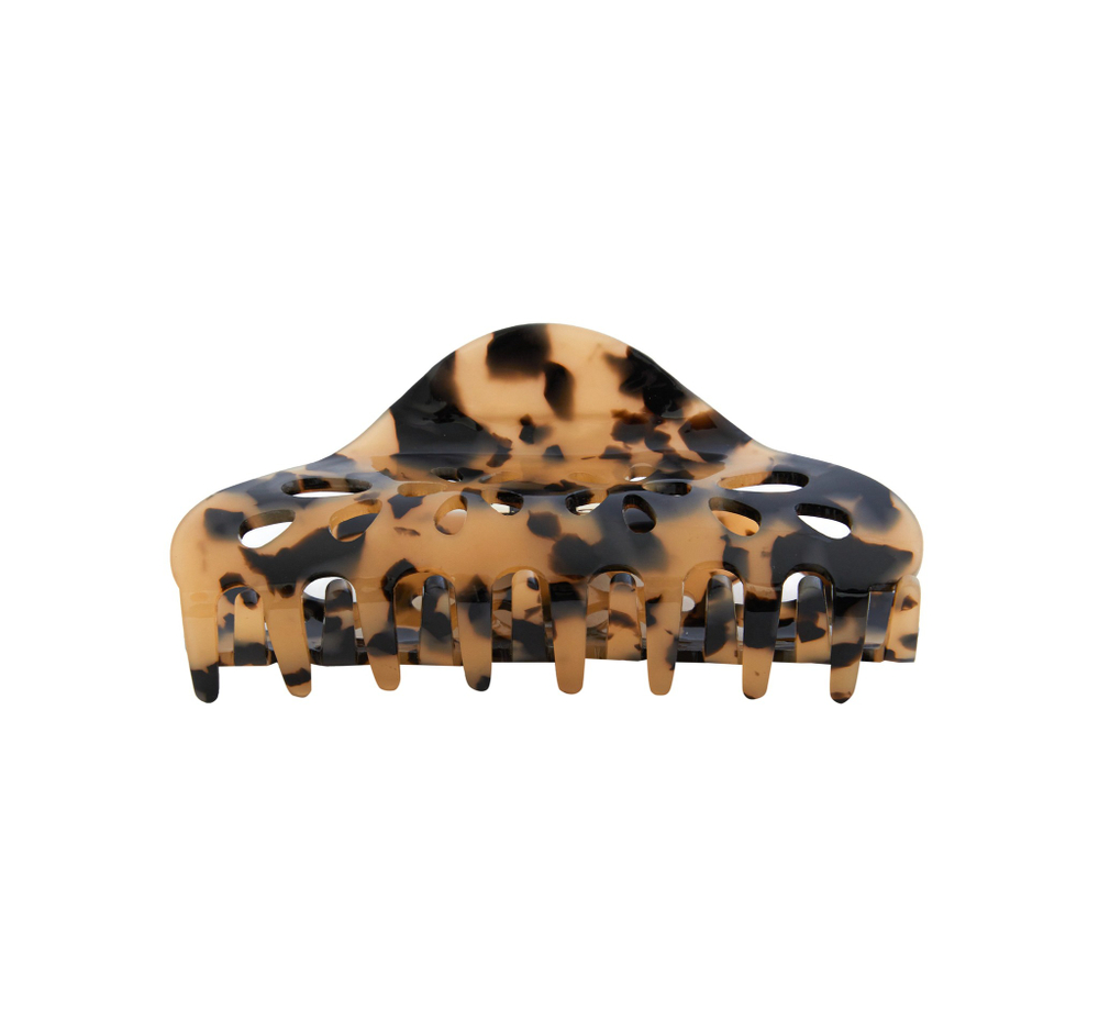 Заколка-краб, леопардовый
