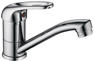 смеситель кухня LEDEME картридж д.35мм излив L-15см цинк L4539-B