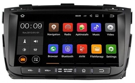 Магнитола для KIA Sorento 2012-2020 (экран климата снизу) - Roximo RX-2301D Android 13, ТОП процессор, 8/128ГБ, Carplay, 4G SIM-слот