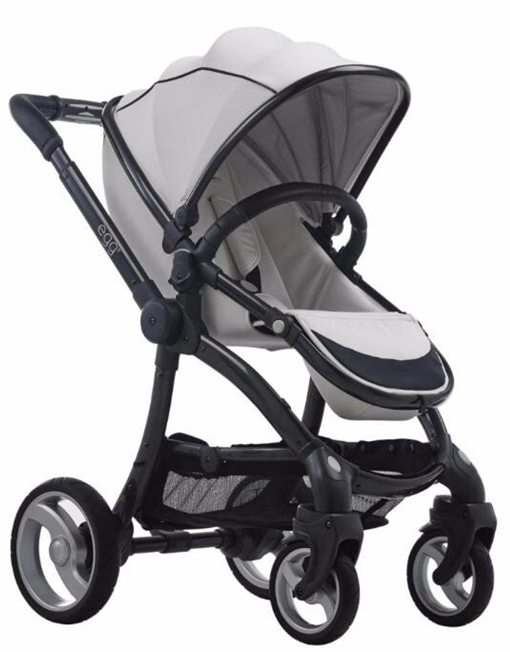Детская коляска Egg 2 в 1 Just Black & Matt Black