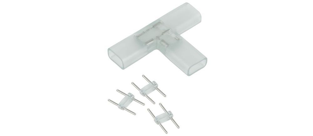 Т-образный переходник для светодиодной ленты 220V 5050 (10 шт.) a035329