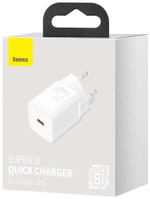 Зарядное устройство Baseus CCSP020102 USB Type-C белый
