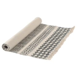 Ковер 70х160 Tkano Ethnic с контрастным орнаментом и бахромой