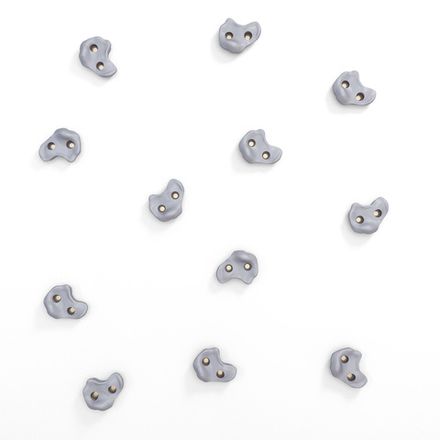 ROMANA Dop23 Комплект зацепов для лазания 12 штук (серый)