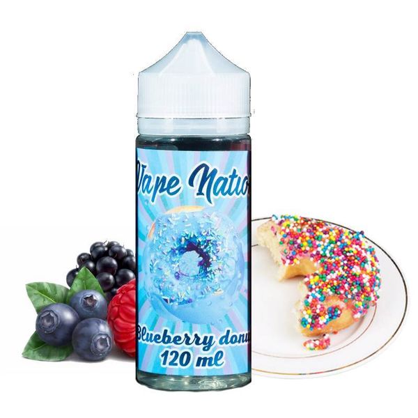 Купить Жидкость Vape Nation Blueberry Donuts 120 мл